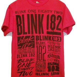 Blink 182 Red Concert T-Shirt 2003 Tour